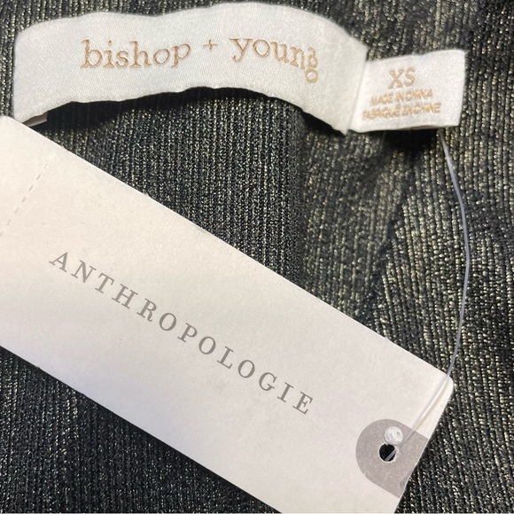 ANTHROPOLOGIE Bishop + Young Pandita Metallic Jumpsuit - Picture 6 of 8